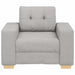 Canapea fotoliu gri nor 100x78x80 cm material textil - WALTI WALTI