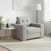 Canapea fotoliu gri nor 100x78x80 cm material textil - WALTI WALTI
