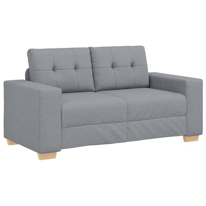 Canapea lovesea gri deschis 160x77x82 cm stofa WALTI