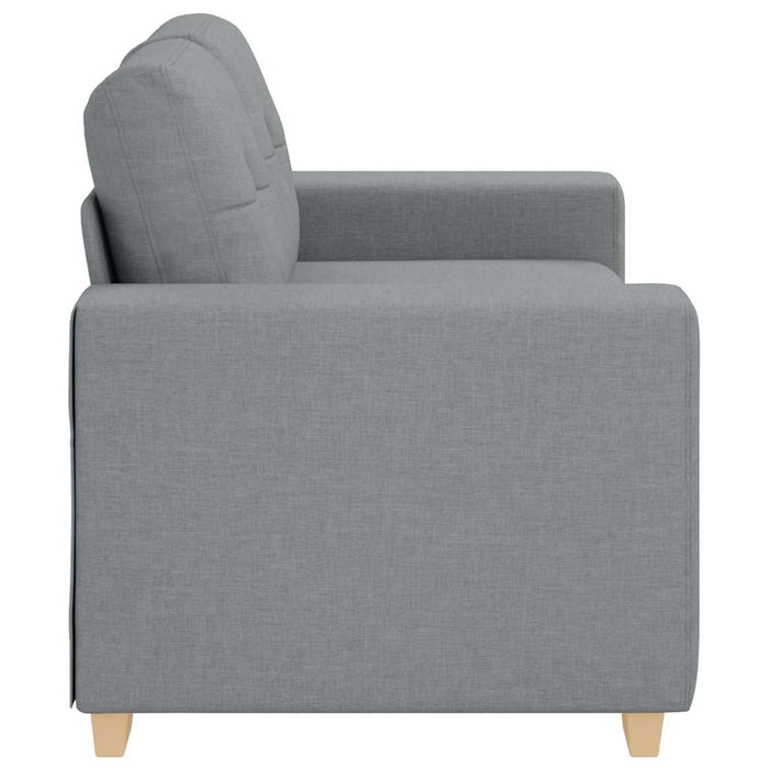 Canapea lovesea gri deschis 160x77x82 cm stofa WALTI