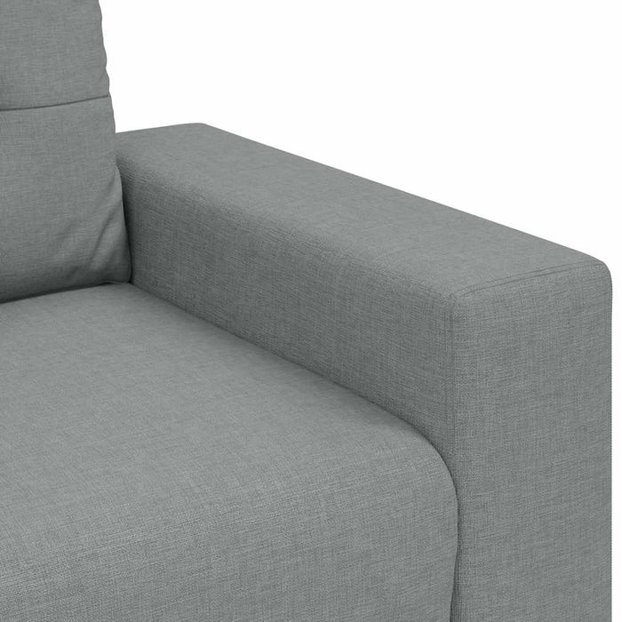 Canapea lovesea gri deschis 160x77x82 cm stofa WALTI