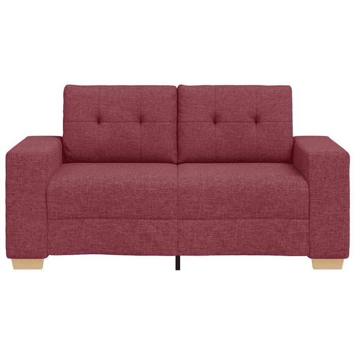 Canapea extensibilă, culoare roșu-vin, 160x77x82 cm, material textil - WALTI WALTI
