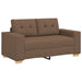 Canapea extensibilă maro 160x77x82 cm, material textil - WALTI WALTI