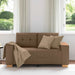 Canapea extensibilă maro 160x77x82 cm, material textil - WALTI WALTI