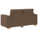Canapea extensibilă maro 160x77x82 cm, material textil - WALTI WALTI