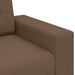 Canapea extensibilă maro 160x77x82 cm, material textil - WALTI WALTI