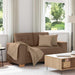 Canapea extensibilă maro 160x77x82 cm, material textil - WALTI WALTI