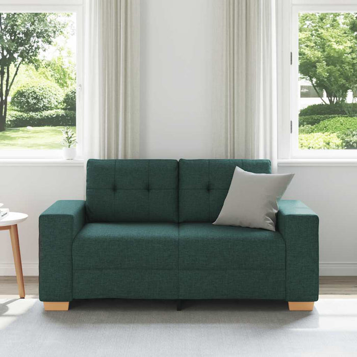 Canapea extensibilă verde închis 160x77x82 cm, material textil - WALTI WALTI