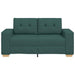 Canapea extensibilă verde închis 160x77x82 cm, material textil - WALTI WALTI