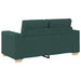 Canapea extensibilă verde închis 160x77x82 cm, material textil - WALTI WALTI