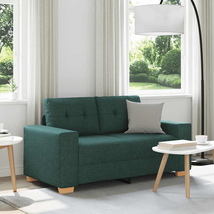 Canapea extensibilă verde închis 160x77x82 cm, material textil - WALTI WALTI