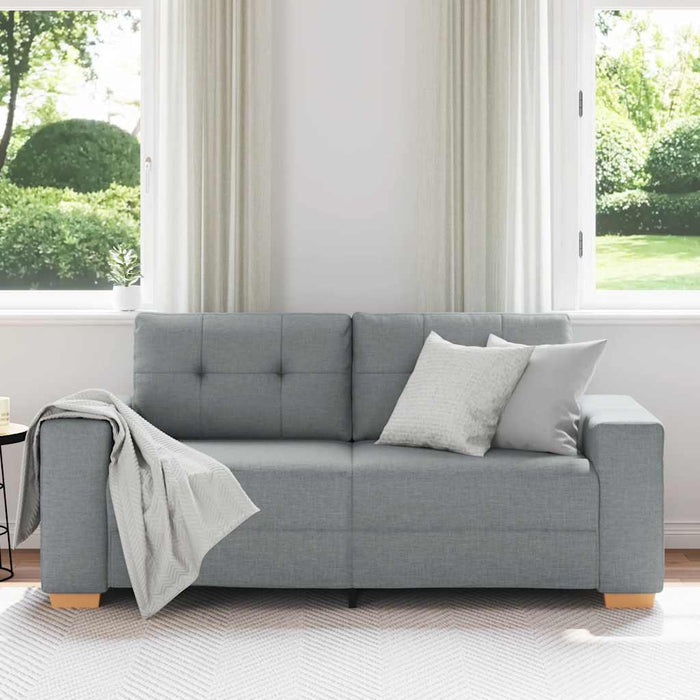Canapea lovesea gri deschis 180x77x82 cm stofa WALTI