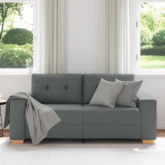 Canapea lovesea gri închis 180x77x82 cm țesătură WALTI
