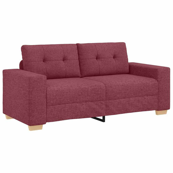 Canapea extensibilă, culoare roșu-vin, 180x77x82 cm, material textil - WALTI WALTI