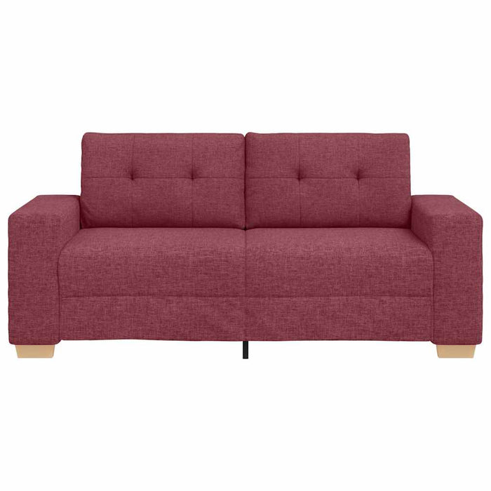 Canapea extensibilă, culoare roșu-vin, 180x77x82 cm, material textil - WALTI WALTI