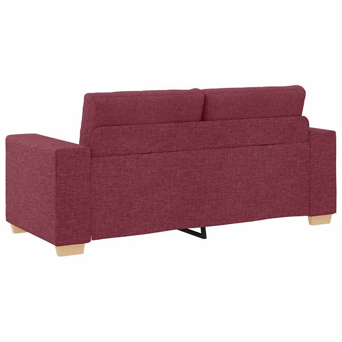 Canapea extensibilă, culoare roșu-vin, 180x77x82 cm, material textil - WALTI WALTI