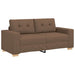 Canapea extensibilă maro 180x77x82 cm, material textil - WALTI WALTI