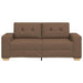 Canapea extensibilă maro 180x77x82 cm, material textil - WALTI WALTI