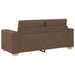 Canapea extensibilă maro 180x77x82 cm, material textil - WALTI WALTI