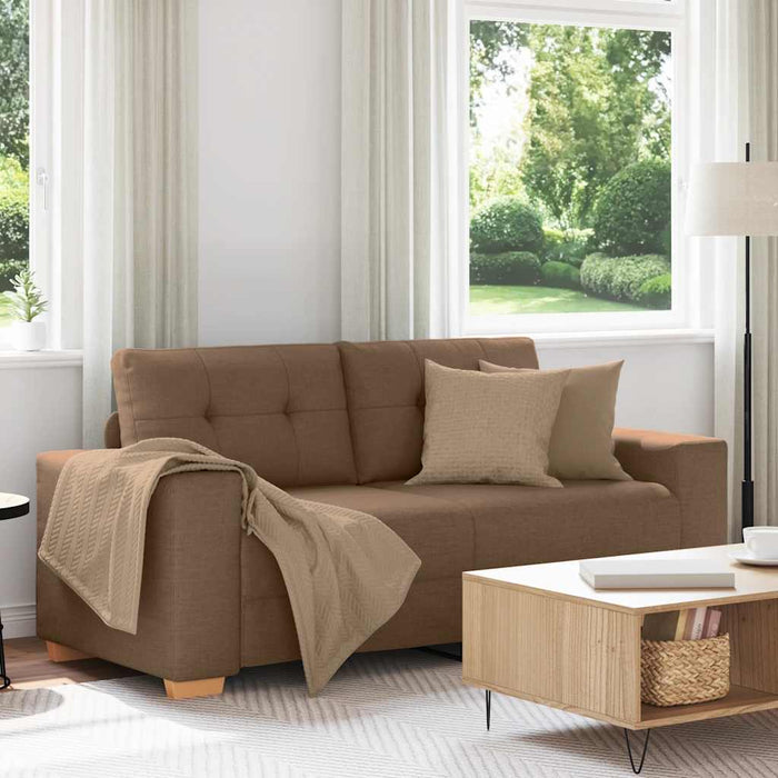 Canapea extensibilă maro 180x77x82 cm, material textil - WALTI WALTI