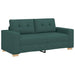 Canapea extensibilă verde închis 180x77x82 cm, material textil - WALTI WALTI