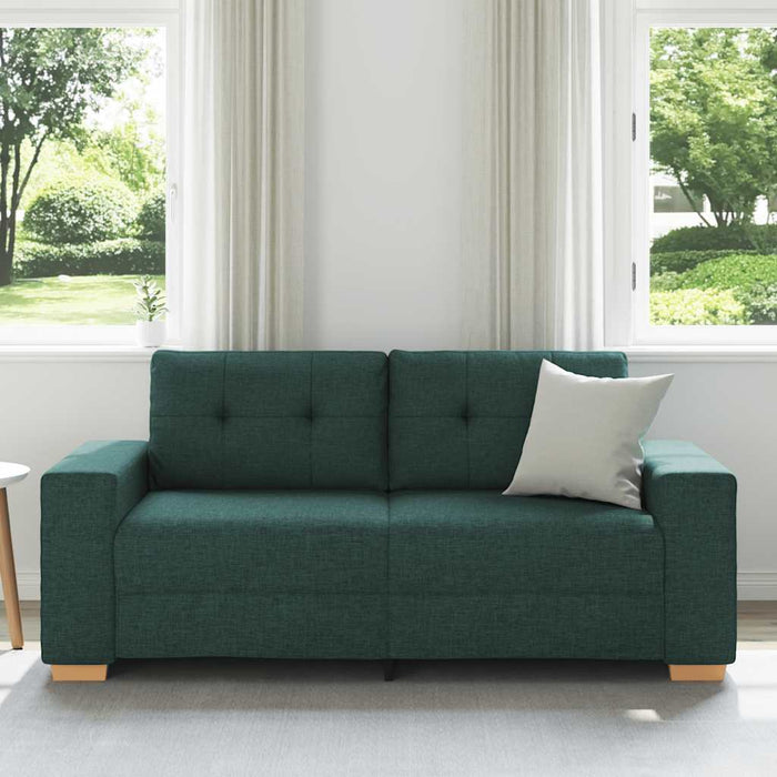 Canapea extensibilă verde închis 180x77x82 cm, material textil - WALTI WALTI