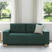 Canapea extensibilă verde închis 180x77x82 cm, material textil - WALTI WALTI