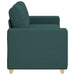 Canapea extensibilă verde închis 180x77x82 cm, material textil - WALTI WALTI