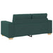 Canapea extensibilă verde închis 180x77x82 cm, material textil - WALTI WALTI
