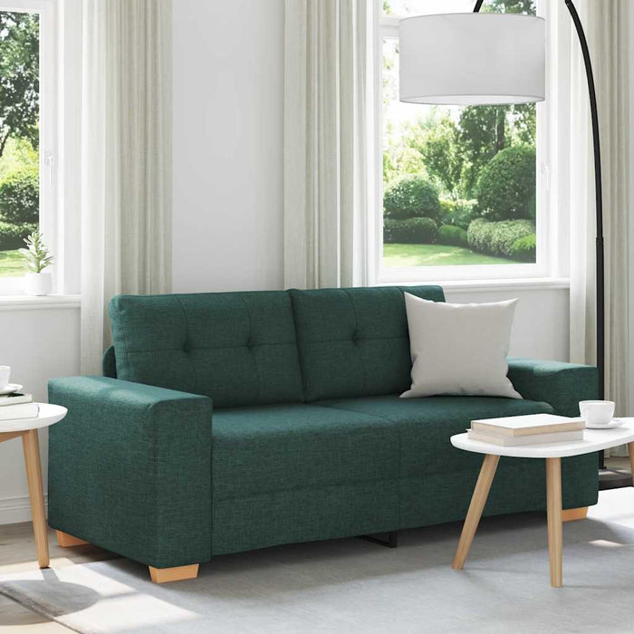 Canapea extensibilă verde închis 180x77x82 cm, material textil - WALTI WALTI