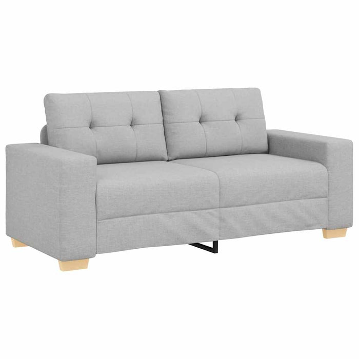 Canapea extensibilă cu două locuri, gri nor, 180x77x82 cm, material textil - WALTI WALTI