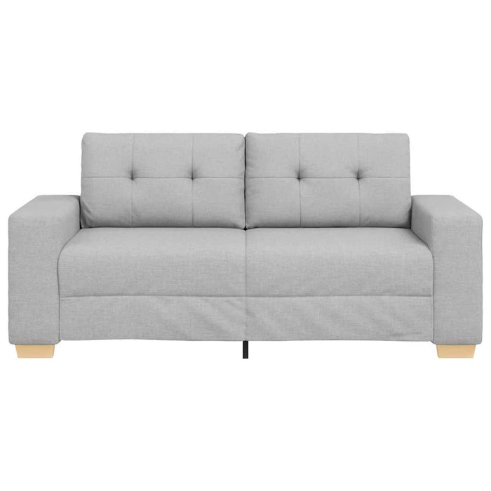Canapea extensibilă cu două locuri, gri nor, 180x77x82 cm, material textil - WALTI WALTI