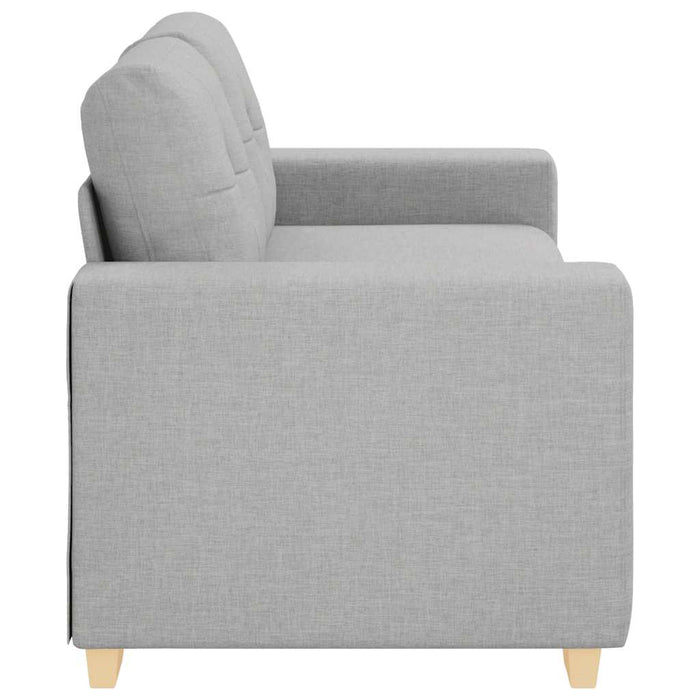 Canapea extensibilă cu două locuri, gri nor, 180x77x82 cm, material textil - WALTI WALTI