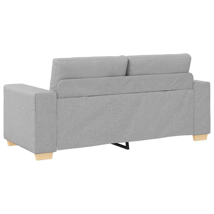 Canapea extensibilă cu două locuri, gri nor, 180x77x82 cm, material textil - WALTI WALTI