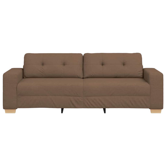 Sofa cu 3 locuri Maro 220 cm țesătură WALTI