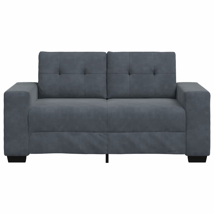 Canapea lovesea gri închis 120 cm catifea - WALTI WALTI