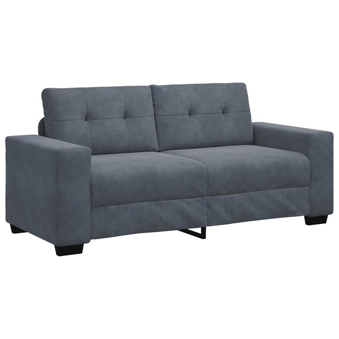 Canapea lovesea gri închis 180x77x82 cm catifea WALTI