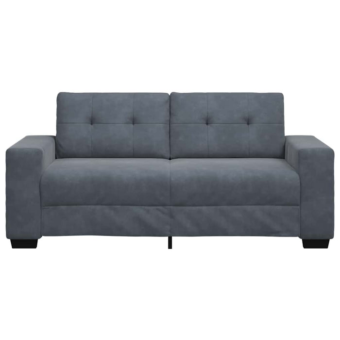 Canapea lovesea gri închis 180x77x82 cm catifea WALTI