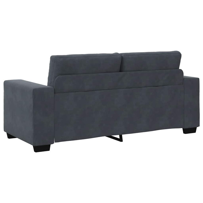 Canapea lovesea gri închis 180x77x82 cm catifea WALTI