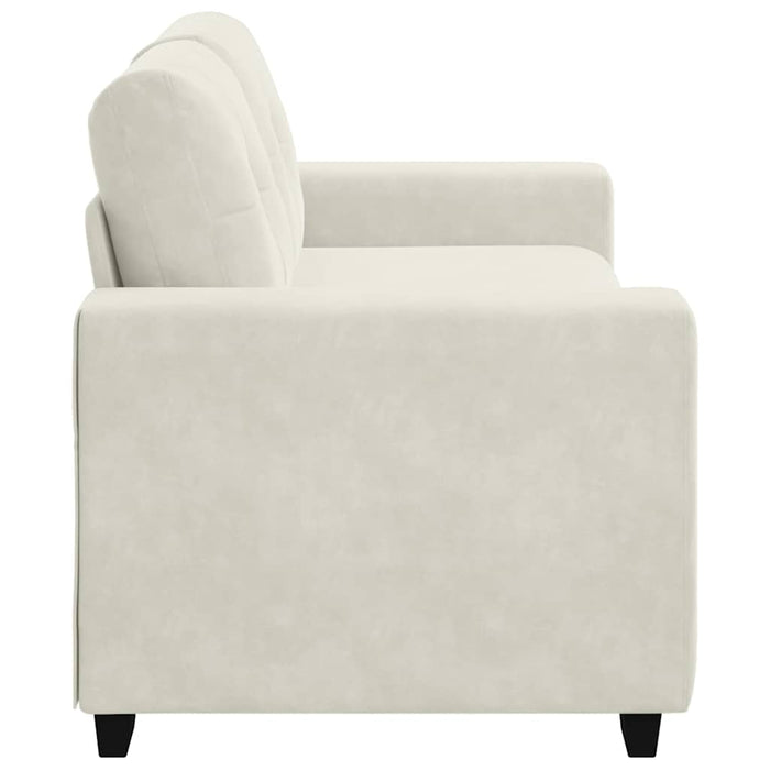 Canapea extensibilă crem 180x77x82 cm catifea - WALTI WALTI
