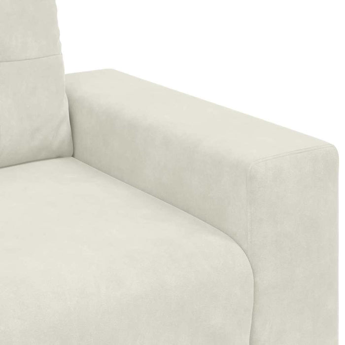 Canapea extensibilă crem 180x77x82 cm catifea - WALTI WALTI