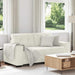 Canapea extensibilă crem 180x77x82 cm catifea - WALTI WALTI