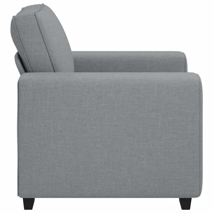 Canapea Scaun Gri deschis 100x77x82 cm Tesatura WALTI