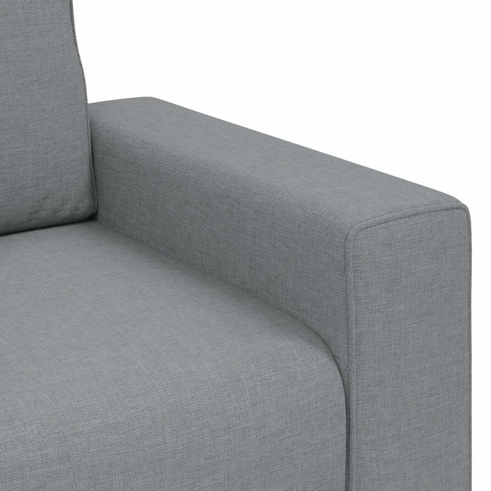 Canapea Scaun Gri deschis 100x77x82 cm Tesatura WALTI
