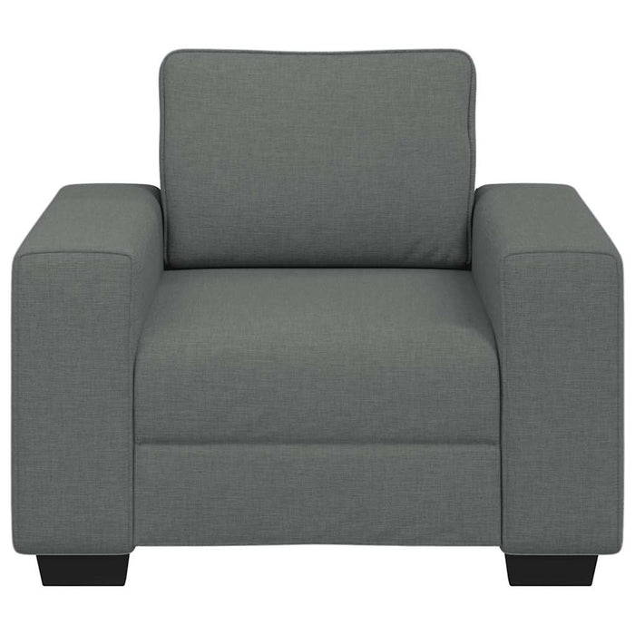 Canapea Scaun Gri Inchis 100x77x82 cm Tesatura WALTI