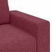 Canapea fotoliu roșu vin 100x77x82 cm material textil - WALTI WALTI