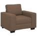 Canapea fotoliu maro 100x77x82 cm, material textil - WALTI WALTI