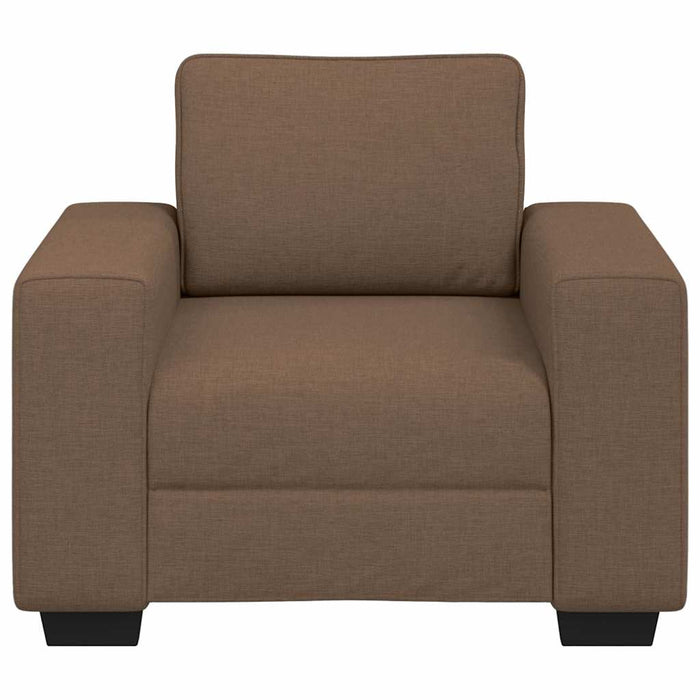 Canapea fotoliu maro 100x77x82 cm, material textil - WALTI WALTI