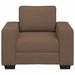 Canapea fotoliu maro 100x77x82 cm, material textil - WALTI WALTI