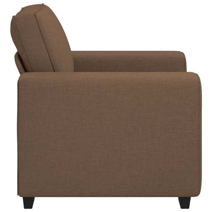 Canapea fotoliu maro 100x77x82 cm, material textil - WALTI WALTI